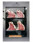 Frigorifero basso per la frollatura della carne con porta a vetro - Capacità Lt 88 - cm 60x48,5x82h