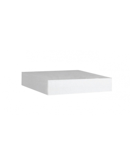 Copriceppo spessore 80 cm in polielitene alimentare bianco - cm 40x40x80h