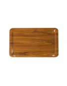 Vassoio Gastronorm in laminato in colore teak - cm 53x32,5