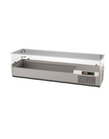 Vetrinetta refrigerata per pizzeria cm 254,2X39,6X43,5H