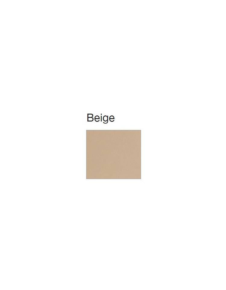 Pattumiera svuotavassoi 80 Lt in lamiera di zinco colore beige - sportello  basculante e ripiano superiore - cm