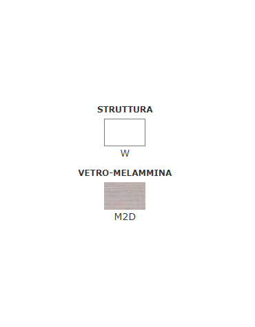 Tavolo rettangolare per interni, struttura metallo verniciato,  piano allungabile in vetro-melammina temperato - cm 120/170x80x7