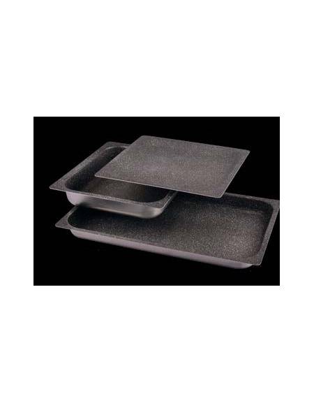 TEGLIE GASTRONORM ALLUMINIO LEGA 3003 ANTIADERENTE GN 1/1 mm 530x325x65