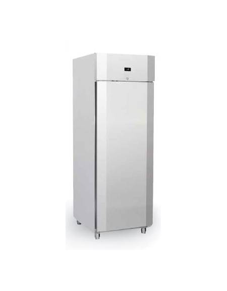 armadio refrigerato GN 2/1 in acciaio inox AISi 304, refrigerazione ventilata - Temperatura - 18 / -22°C - cm 74x82.8x205h