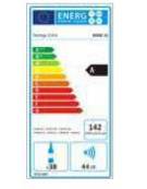 Cantinetta per vini ventilata con due scomparti e doppia temperatura, capacità n°38 bottiglie mm 600x610x820h