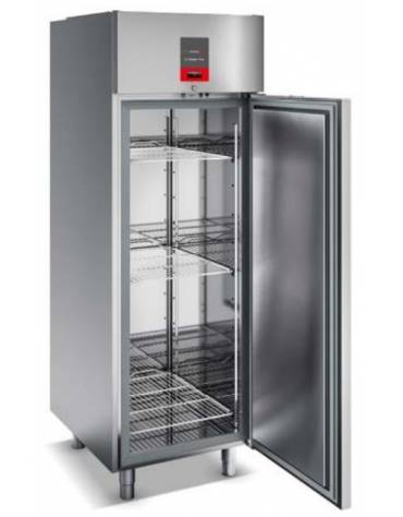 Armadio frigorifero inox 2 porte GN 2/1 Lt. 700 - cm 74x83x201h