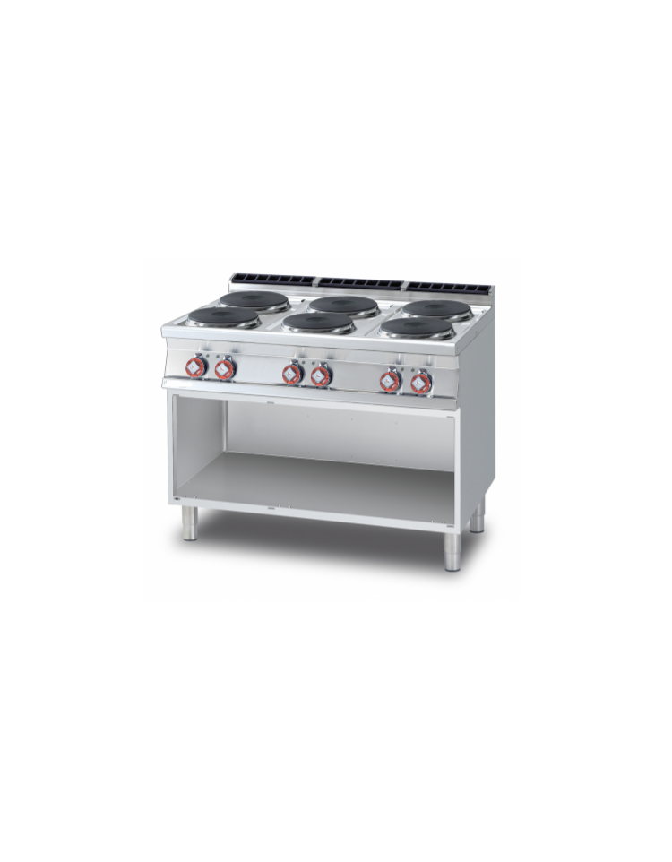 NECE72G, cucine elettriche con due piastre elettriche