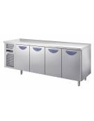 Tavolo refrigerato positivo 4 Porte cm. 223x70x85h