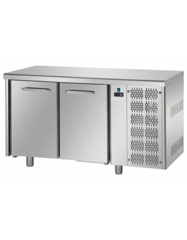 Tavolo Refrigerato GN 1/1 a temperatura normale con 2 porte cm 142x70x85h