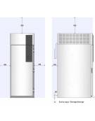 Abbattitore di temperatura N° 15 Teglie - Potenza W 3.300