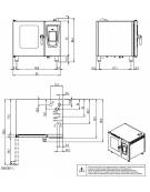 Forno Capacità 5 Teglie GN1/1