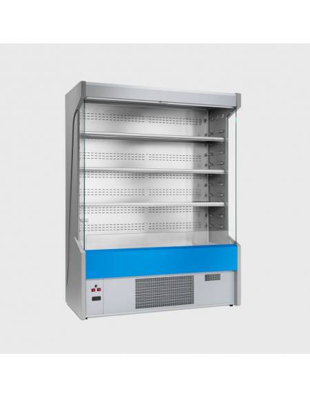 Espositore murale inox refrigerato frigorifero cm 76x58x200h