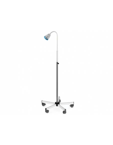 Lampada medicale alogenaLUXIFLEX - 50.000 lux - su carrello, consumo: 35W, durata delle lampade: 5000 h