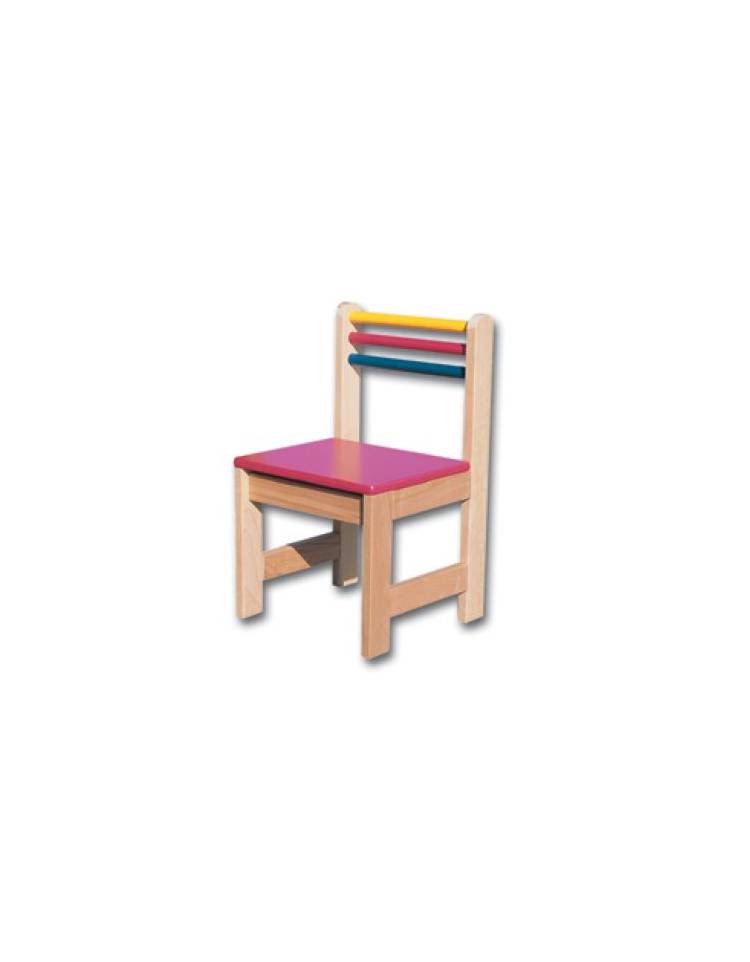 Sedia per bambini, in legno di faggio, adatta per banchi scolastici