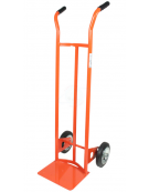 Carrello portasacchi - 2 ruote gomma piena Ø mm 200 - cm 44x124h