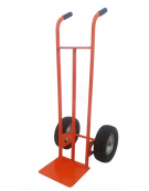 Carrello portacasse - 2 ruote pneumatiche antiforatura  Ø cm 30 - cm 49x125