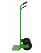 Carrello portacasse spalla larga 2 ruote antiforatura cerchio acciaio Ø cm 26 - cm 50x120