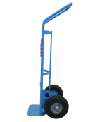 Carrello portabombola monoposto 40/50 2 ruote antiforatura  Ø cm 26 - cm 45x125