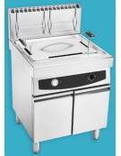 Friggitrice pasticceria a gas su mobile Litri 35/46 - cm 70x70x85h