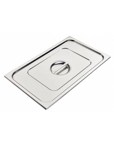 COPERCHIO GN 1/1 GASTRONORM ACCIAIO INOX 18/10 AISI 304