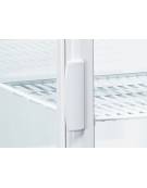 Vetrina espositiva colore bianco - refrigerazione ventilata - capacità 235 lt. - mm 515x485x1690h