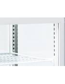 Vetrina espositiva colore bianco - refrigerazione ventilata - capacità 235 lt. - mm 515x485x1690h