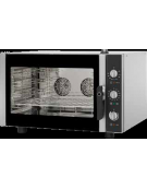 Forno Elettrico gastronomia/pasticceria in acciaio inox a convezione e vapore - 4 teglie -  cm 86,5x73,5x56,5h