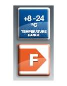 Frigo congelatore a pozzetto, capacità 190 litri - Temperatura +8° -24° C - Termostato digitale - mm 950x564x845h