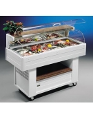 BUFFET REFRIGERATO A PARETE PER PESCE