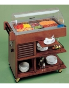 Carrello refrigerato per antipasti