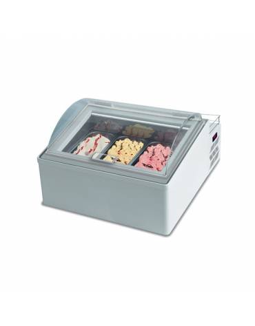 Vetrina Refrigerata per Gelato statica mm 570 x 545 x 637h