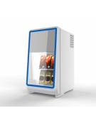 Congelatore orizzontale porta a vetro 48Lt. - porta a vetro e spot luminoso - refrigerazione statica - mm 570x535x657h