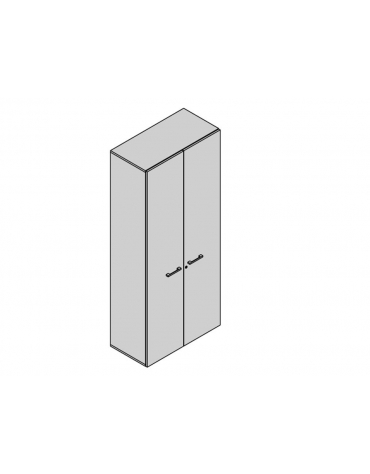 Contenitore a 2 ante 90x35x213h