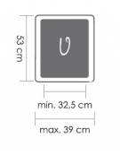 Armadio portateglie coibentato riscaldato- portata 12 U cm 78x73x191h