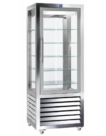 Vetrina esposizione pasticceria/gelateria no-frost cm.72x62x186h