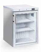 Armadio refrigerato negativo inox porta con doppio vetro di sicurezza temperato, con interno in ABS - mm 598x623x838h