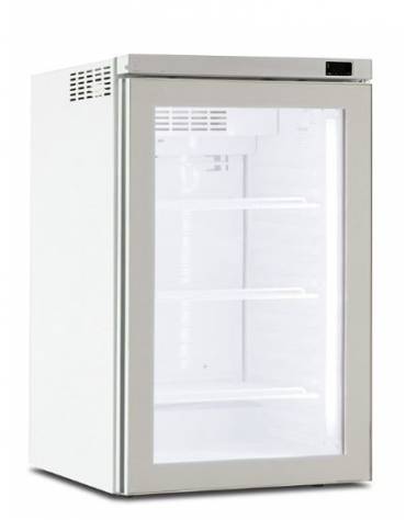 Frigo sopra banco statico per bevande con agitatore di aria - capacità 162 Lt - temperatura 0°C/+10°C - mm 595x645x840h