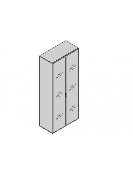 Contenitore 2 ante vetro 90x45x213h Special