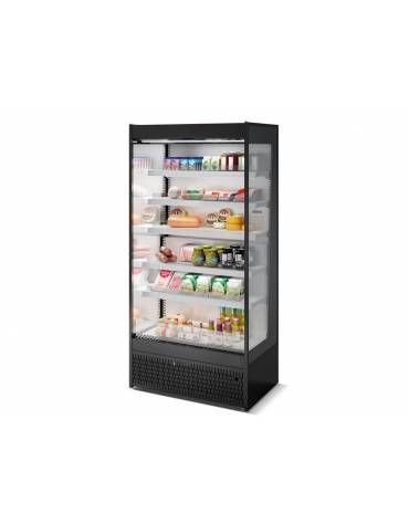 Espositore murale inox refrigerato frigorifero cm 76x58x200h