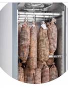 ARMADIO STAGIONATURA SALUMI / FORMAGGI 700 LT-PORTA VETRO - CON PANNELLO COMANDI TOUCH SCREEN