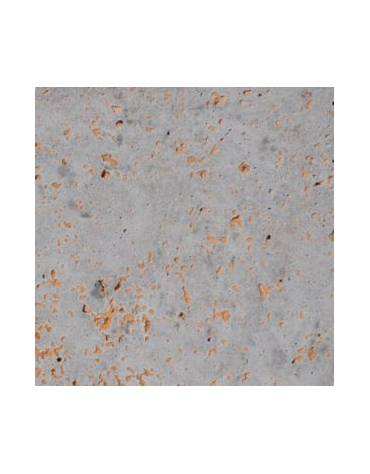 PANCHINA RETTANGOLARE MONOBLOCCO IN CEMENTO CALCESTRUZZO SPESSORE 19 CM - COLORE GRIGIO TRAVERTINO - CM 220X60X50H