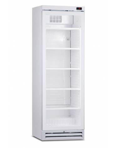 Frigo vetrina statico per bevande con agitatore di aria - capacità 382 Lt - temperatura -2°C/+2°C - mm 595x650x2000h