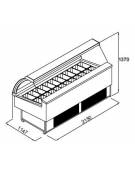 Vetrina gelati 24 gusti vaschette Lt 5 GREZZA