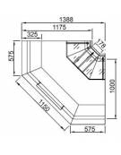 Banco ventilato VCP - Angolo 90° interno