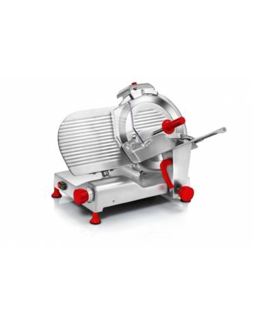 Affettatrice professionale verticale per salumi lama 35 cm - 400W