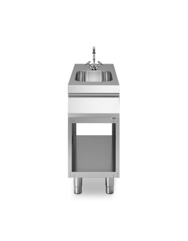 Elemento neutro con lavello, su vano aperto - cm 40x73x87h