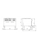 Cucina a gas 6 fuochi con maxi forno a gas MAXI statico - Bacinelle smaltate - potenza totale 49 Kw - cm 120x90x87h