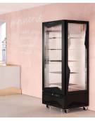 Vetrina verticale gelateria statica -5 -18 C cm 91x70x191h