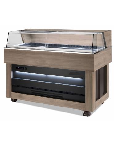 Espositore buffet refrigerato da cm. 142,5