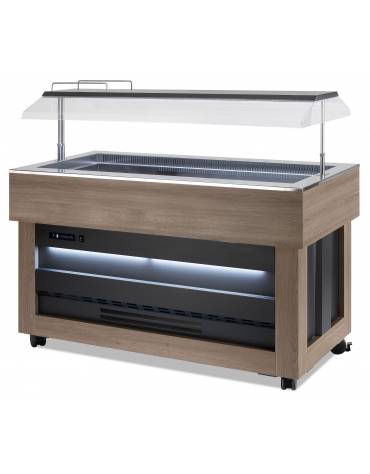 Espositore buffet refrigerato da cm. 142,5